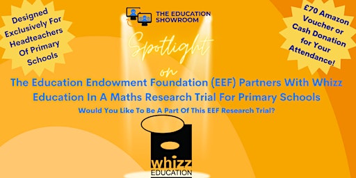 Imagem principal do evento The EEF Partners With Whizz Education In A Maths Research Trial