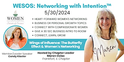 Imagem principal do evento WESOS Frankfort: The Butterfly Effect & Women's Networking