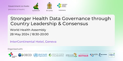 Stronger Health Data Governance through Country Leadership and Consensus primary image