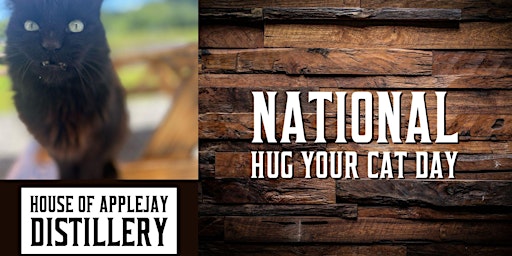 House Of Applejay National Hug Your Cat Day primary image