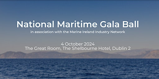 Imagem principal do evento National Maritime Gala Ball 2024