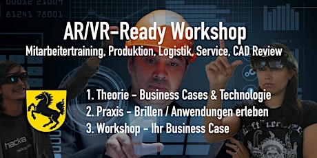 Hauptbild für AR/VR - Ready Workshop für die Industrie. Edition Stuttgart. 21.Nov.