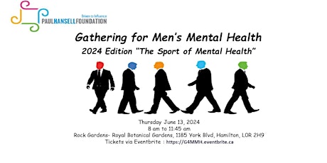 Gathering for Men's Mental Health  - The Sport of Mental Health