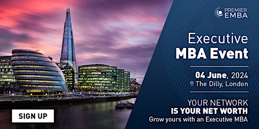 Executive MBA event in London primary image