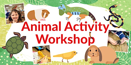 Animal encounter,  Ages 4-11.