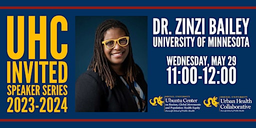 UHC Invited Speaker: Dr. Zinzi Bailey  primärbild