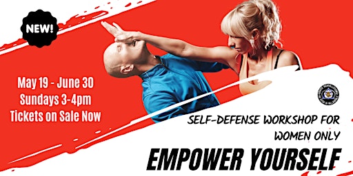Imagem principal do evento EMPOWER YOURSELF: Women-Only Self-Defense Workshop