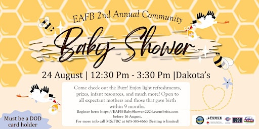 Imagen principal de EAFB 2nd Annual Community Baby Shower