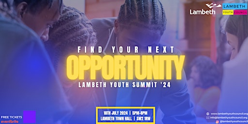 Lambeth Youth Summit 2024 (Open-to-All Evening Session)