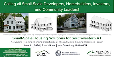 Imagem principal do evento Small-Scale Housing Solutions for Southwestern VT