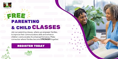 FREE Parenting & Child Classes- 3rd Term primary image