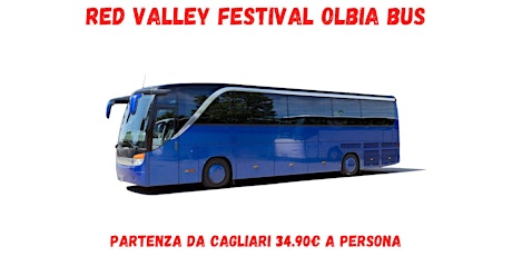 Bus Red Valley Festival Olbia primary image