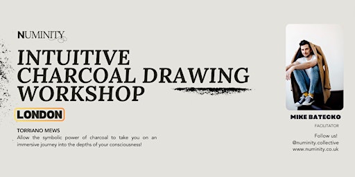 Imagem principal do evento Intuitive Charcoal Drawing Workshop: Awaken Your Creativity