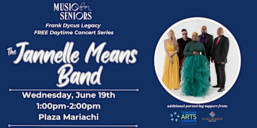 Image principale de Music for Seniors Free Daytime Concert w/ The Jannelle Means Band