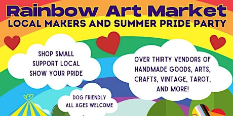 Rainbow Art Market: Pop-Up Market and Summer Pride Party