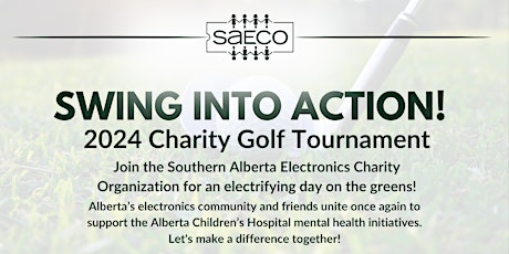 SAECO 2024 Charity Golf Tournament in support of the ACHF