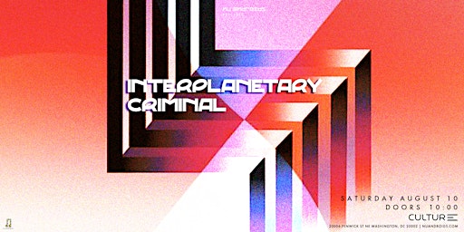 Imagem principal do evento Nü Androids presents: Interplanetary Criminal