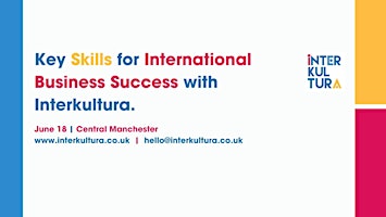 Imagem principal do evento Key Skills for International Business Success
