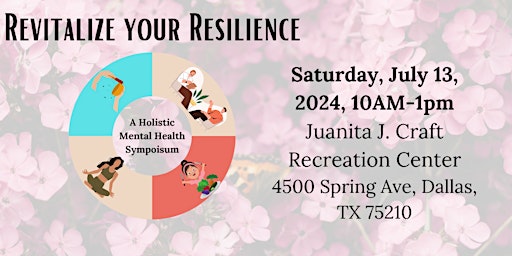 Imagem principal do evento Revitalize your Resilience: A Holistic Mental Health Sympoisum