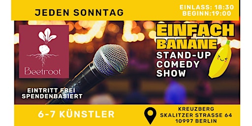 Primaire afbeelding van Einfach Banane Comedy im Beetroot(Kreuzberg)