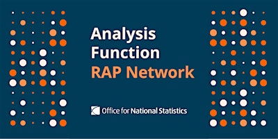 Analysis Function Reproducible Analytical Pipeline (RAP) network meet-up primary image
