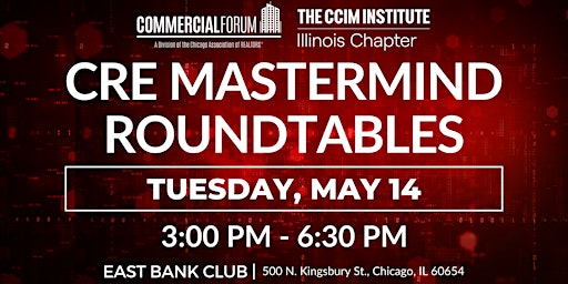 Commercial Real Estate Mastermind Roundtables primary image