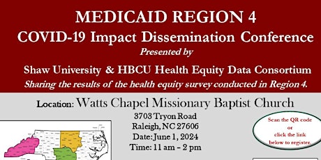 Medicaid Region 4 Covid-19 Impact Dissemination Conference