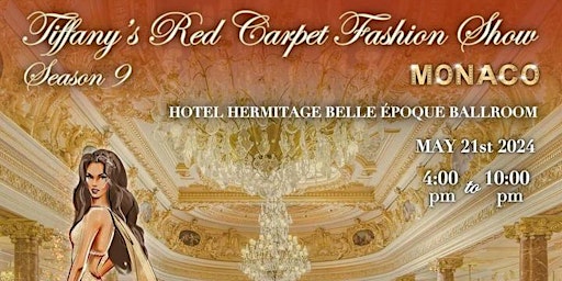 Season 9 Tiffany’s Red Carpet Week Cannes Fashion Show In Monaco  primärbild