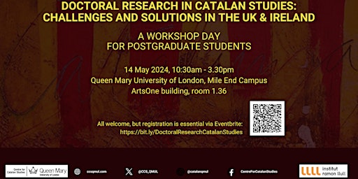 Doctoral Research in Catalan Studies: Challenges and Solutions primary image