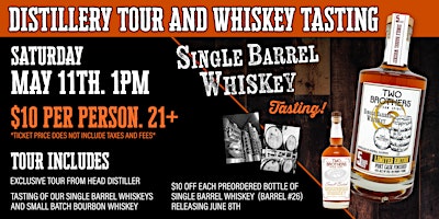 Primaire afbeelding van Two Brothers Whiskey Tasting and Exclusive Distillery Tour
