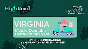Primaire afbeelding van Leesburg Mobile Cannabis Certification Event!