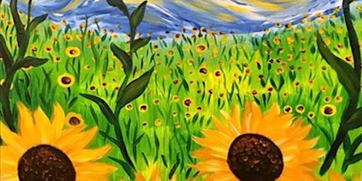 Imagen principal de Greetings from the Sunflower Land - Paint and Sip by Classpop!™