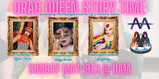 Imagem principal do evento May Drag Queen Story Time