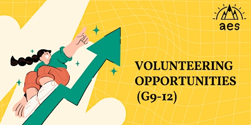 Volunteering Opportunities (9-12) primary image