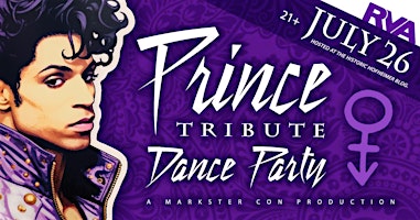Imagem principal do evento Prince Tribute Dance Party (Richmond, VA)