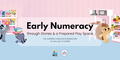 Imagem principal do evento Early Numeracy through Stories  & a Prepared Play Space
