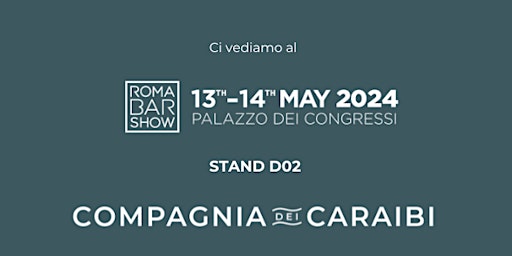 Compagnia dei Caraibi | Roma Bar Show 2024  primärbild