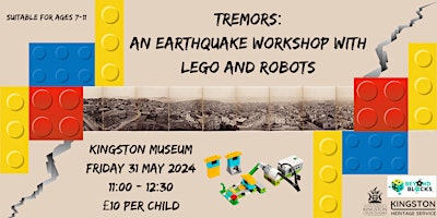 Imagem principal do evento Tremors: An Earthquake Workshop with LEGO and Robotics