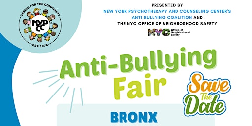 Primaire afbeelding van Anti-Bullying Fair - BRONX