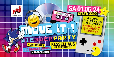 Move iT! – die 90er Party @ Kesselhaus