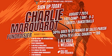 Charlie Marquardt Basketball Fundraiser