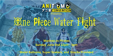 One Piece Water Fight Pirates VS Marines