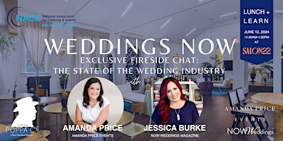 Imagem principal de Fireside Chat Lunch + Learn: The State of the Wedding Industry