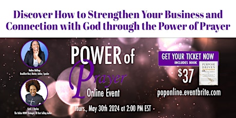 Power of Prayer Online Event