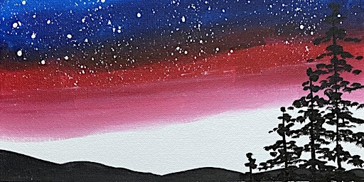Red White & Blue Sunset Paint Party primary image