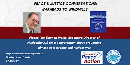 Peace & Justice Conversations: Warheads to Windmills primary image