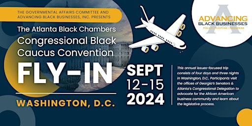 Imagen principal de 2024 Atlanta Black Chambers, Inc. Washington D.C. Fly-In