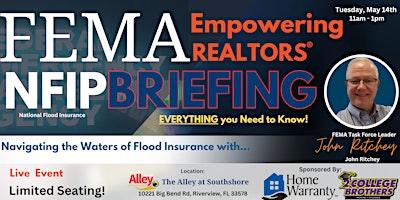 Imagem principal do evento Empowering Realtors! FEMA: Navigating the Waters of Flood Insurance