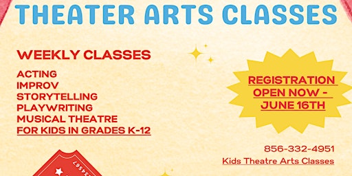 Primaire afbeelding van Acting/Improv/Musical Theatre Classes for Kids and Teens