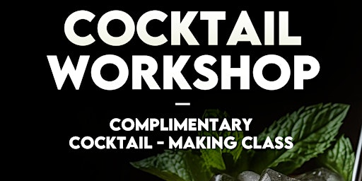 Free Cocktail Workshop @ THE DIRTY RABBIT primary image